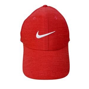 Nike Legacy91 Tech Golf Baseball‎ Cap Unisex Orange Dri-Fit Adjustable Strapback